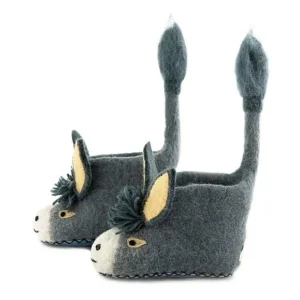 Sew Heart Felt Hjemmesko til Børn med Æsel