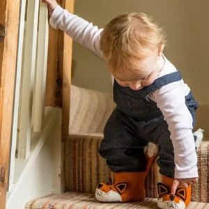 Sew Heart Felt Hjemmesko til Børn med Ræv