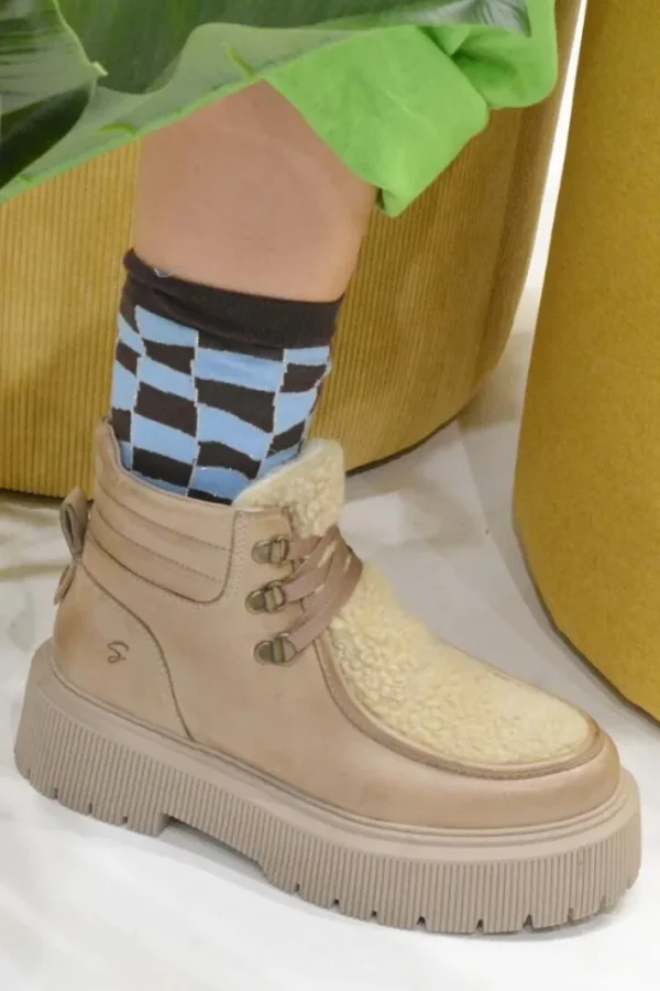 Shoedesign Cph Groovy Warm Beige/Vintage Beg