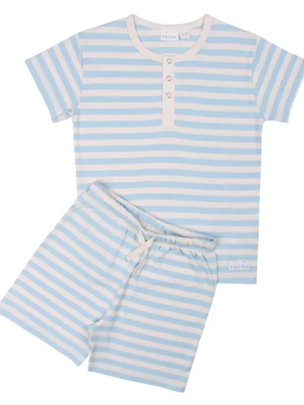 SNORK - Vilhelm Summer Pyjamas Sea Stripes