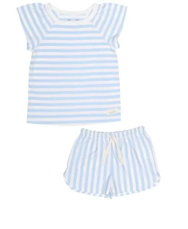 SNORK Selma Summer Pyjamas Seastripes