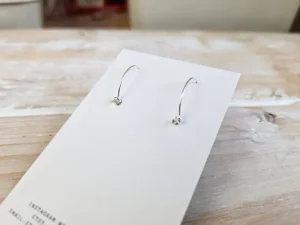 Studio 23 Curved Drop Earring Pair Blush Pink