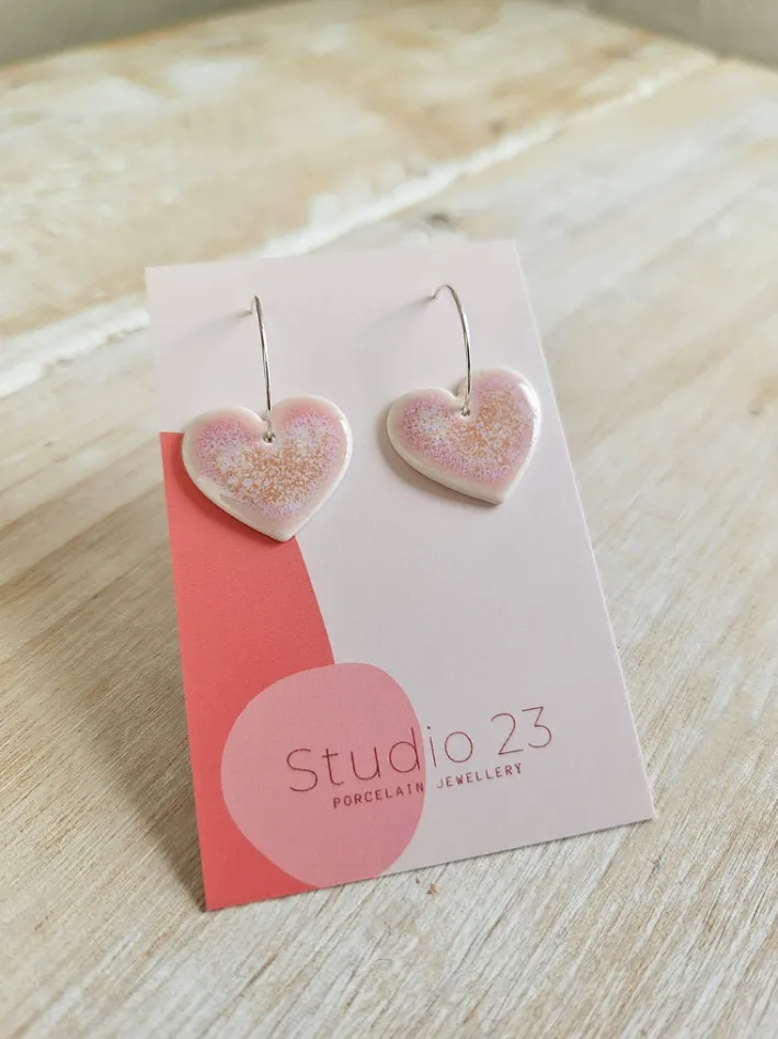 studio__heart_drop_earrin_0.webp Studio 23 Heart Drop Earring Pair Blush Pink