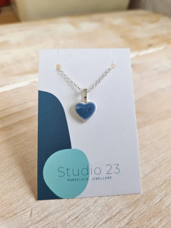 Studio 23 Heart Pendant Red
