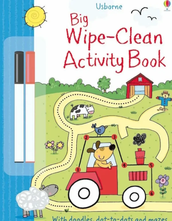 Usborne-Big Wipe Clean Activity Book