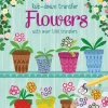 Usborne-Rub Down Transfer Book Flowers