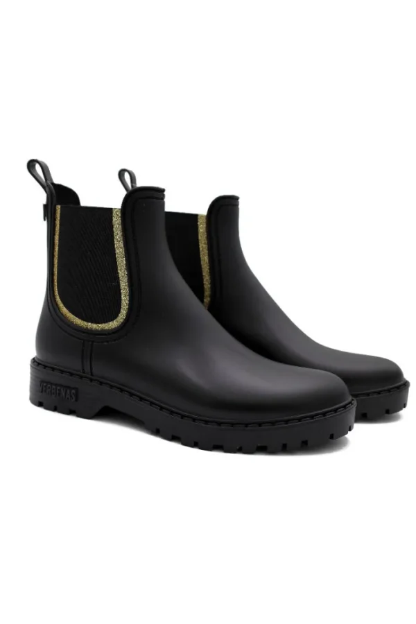 Verbenas Gaudi Mate Glitter Negro/Ocre