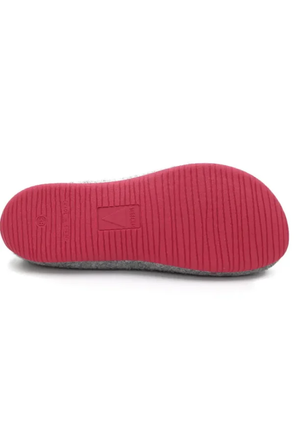 Verbenas York Fieltro Pet Combi Gris/Fucsia