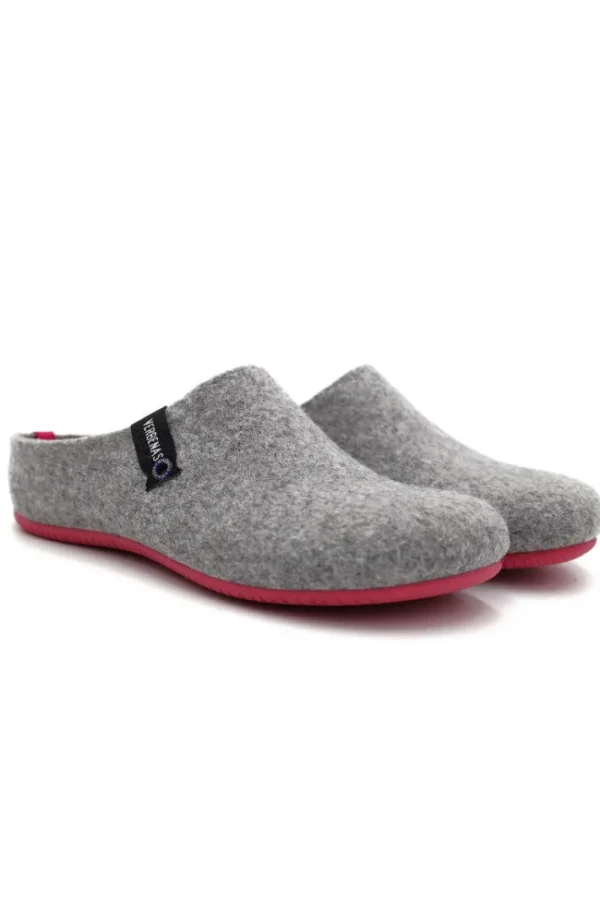 Verbenas York Fieltro Pet Combi Gris/Fucsia