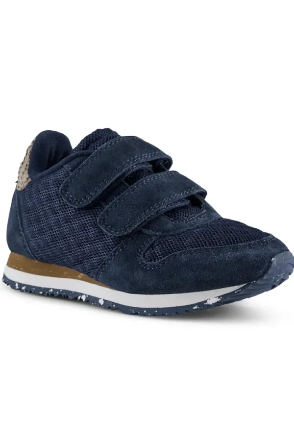 WODEN Ydun Suede Mesh Kids Navy