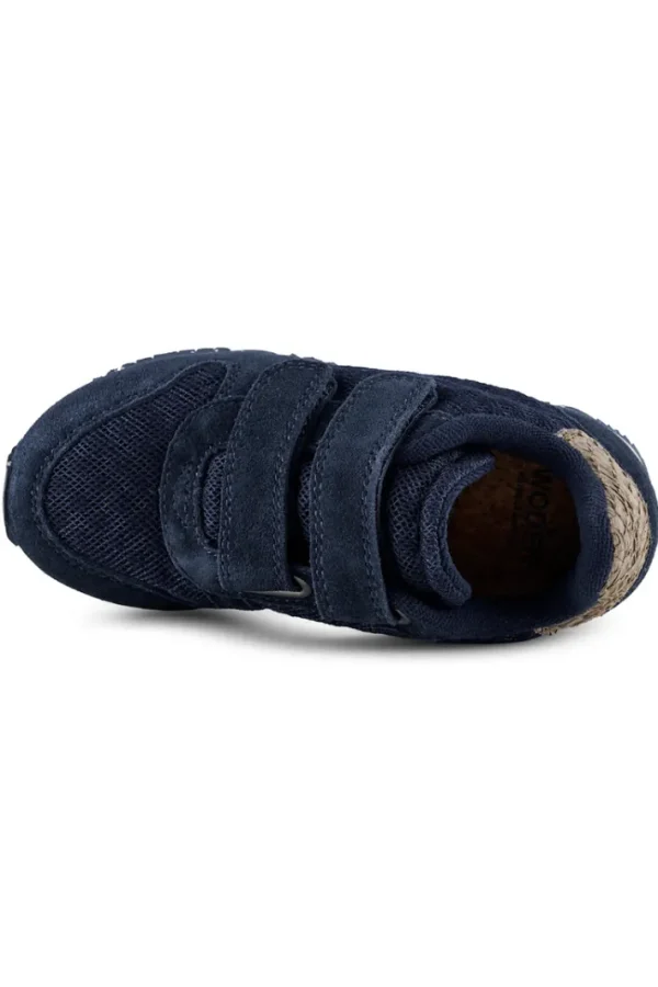 WODEN Ydun Suede Mesh Kids Navy
