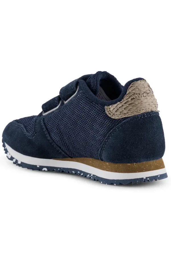 WODEN Ydun Suede Mesh Kids Navy