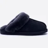 Woollies Slip On Hjemmesko Navy