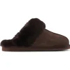 Woollies Slip On Hjemmesko Chestnut