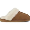 Woollies Slip On Hjemmesko Chestnut